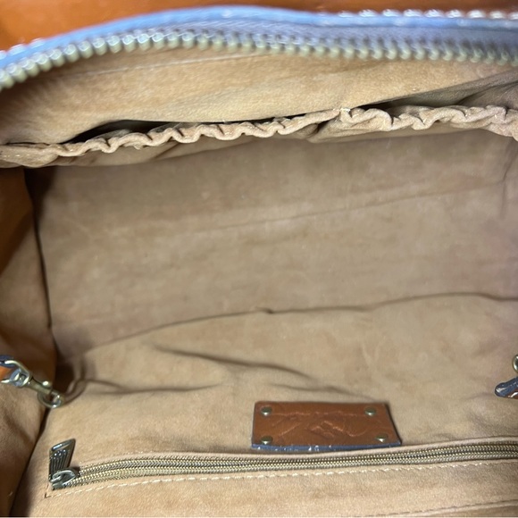 Patricia Nash Brown Leather Shoulder Bag - Picture 13 of 14